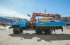 Бортовой автомобиль с КМУ ИТ-200 (тросовый, люлька, бур) УСТ 5453 Урал 5557-60Е5