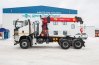 Седельный тягач УСТ 5453 FAW 3250 (6х4), КБ 4300, ССУ 1400 мм, 2", с КМУ ИТ 150