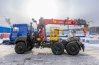 Седельный тягач с КМУ ИТ-200 (тросовый, люлькой) УСТ 5453 Урал 44202-82Е5 