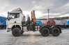 Седельный тягач УСТ 5453SR-03 с КМУ ИМ-150N SHACMAN SX42586V385 (6х6), 315/80R22