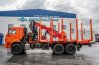 Сортиментовоз с манипулятором ВМ10-74 УСТ 5453 Камаз 43118-50 сп.м. 