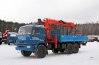 Буровая установка камаз с КМУ Kanglim KS-2056