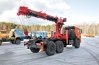 Седельный тягач Камаз с краном манипулятором SamYang HTS 2076