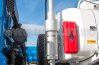 Система вертикального выпуска отработанных газов за кабиной вверх