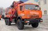 Лесовозный тягач Камаз с гидроманипулятором