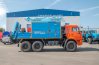 ПАРМ Камаз 43118-46 с грузовой платформой и краном манипулятором ИМ-95