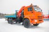 Бортовой автомобиль Камаз с краном-манипулятором