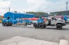 Седельный тягач Урал-NEXT и полуприцеп опоровоз
