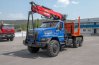 Лесовоз с манипулятором VM10L74 УСТ 5453 Урал NEXT 4320-74Е5