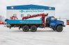 Автомобиль бортовой с КМУ TAURUS 055А (тросовый) с буром УСТ 5453 Урал NEXT 4320-72 б/у
