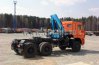 Седельный тягач КамАЗ-65225 с КМУ ИМ-95