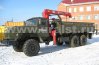 Бортовой с КМУ UNIC UR-V504 (тросовый) УСТ 5453 Урал 4320-1951-60