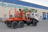 Лесовоз КАМАЗ 43118 с гидроманипулятором АТЛАНТ-90
