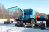 Агрегат наземного ремонта водоводов УСТ-5453 на шасси Камаз 5350 с КМУ ИМ-55