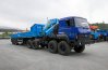 Седельный тягач Урал 8х8 с КМУ ИМ-320 УСТ-5453 + Полуприцеп контейнеровоз 35-31-12КБ УСТ-94651
