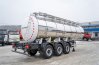 Полуприцеп цистерна для пищевых жидкостей ППЦПТ 24КТ-32Л-4 SEVEREST высота ССУ 1150 мм