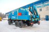 Фургон Урал маслостанция с КМУ ИМ-95