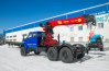 Седельный тягач с КМУ ИТ-200 (тросовый) УСТ 5453 Урал NEXT 4320-72, сдвоен. кабина