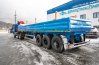 Полуприцеп бортовой ППБ 40-31-12К УСТ 9465 ССУ 1500 шины 14R20 + Седельный тягач УСТ 5453 с КМУ ИМ-180 SHACMAN SX32586V385 (6х6)