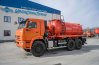 Автоцистерна коммунальная МВ-9+1-ОД КО-510 бак для воды Камаз 43118-50 (илососная, два отсека)