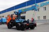 Седельный тягач Камаз с краном-манипулятором