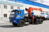 Седельный тягач Камаз с краном манипулятором