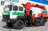 Седельный тягач Урал с Kanglim KS-2056 с буровой навеской