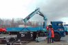 Автомобиль бортовой УСТ-5453 с КМУ ИМ-180 на шасси Камаз 43118-RF