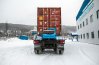Полуприцеп контейнеровоз ППК 25ЛР-23Д-12 BPW УСТ-94651 с 40 футовым контейнером