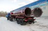 Открывающееся днище вакуумной полуприцепа-цистерны ППЦВ 20Т-21-ОД УСТ-94651