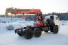 Седельный тягач Камаз 43118-50 с краном-манипулятором ИТ-200