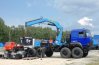 Седельный тягач Урал 8х8 с КМУ ИМ-320 УСТ-5453