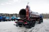 Открывающееся днище вакуумной полуприцепа-цистерны ППЦВ 20Т-21-ОД УСТ-94651