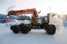 Седельный тягач Камаз 43118-50 с краном-манипулятором ИТ-200