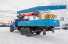 Бортовой с КМУ ИТ-200 (тросовый,люлька) УСТ 5453 Урал NEXT 4320-6951-72