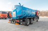 Автоцистерна для питьевой воды АЦПТ-12НО нерж IVECO-AMT TRAKKER 6х6 база 3800мм