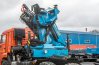 Седельный тягач с КМУ ИМ-180 УСТ 5453 Камаз 65221-53