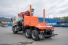 Лесовоз с КМУ ВМ10-74 (VM10L74) FAW CA3250 6х6 КБ 4800