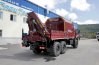 ПАРМ Камаз 43118-46 с грузовой платформой и краном манипулятором ИМ-95