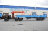 Седельный тягач Урал 44202-82М с КМУ ИТ-180 + Полуприцеп бортовой ППБ 18Б-21-12К