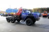 Тягач Урал 5557-60 с краном-манипулятором Palfinger РK-15500А