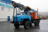 Автомобиль-трансформер лесовоз УСТ-5453 Урал 55571-72М с ГМ ОМТЛ-97