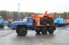 Трубоплетевозный автопоезд Урал 55571
