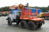 Лесовозный тягач с манипулятором СФ-65С