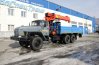 Автомобиль бортовой Урал 4320-72М с краном-манипулятором ИТ-180