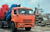 Седельный тягач с КМУ ИМ-180 УСТ 5453 Камаз 65225-53