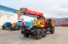 Седельный тягач с КМУ ИТ-200 (тросовый, люлька) УСТ 5453 Камаз 43118 