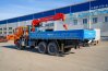 Бортовой автомобиль с КМУ KS-1256G-II (тросовый) УСТ 5453 Камаз 43118 сп.м