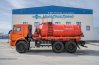 Автоцистерна вакуумная коммунальная МВ-9+1-ОД КО-510 бак для воды Камаз 43118-50 (илососная, два отсека)
