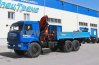 Бортовой автомобиль Камаз с краном-манипулятором